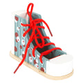 Kleiner Fuß - Holzschnürschuh