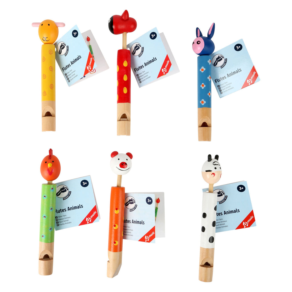 Small Foot – Tierpfeife, 6er-Set
