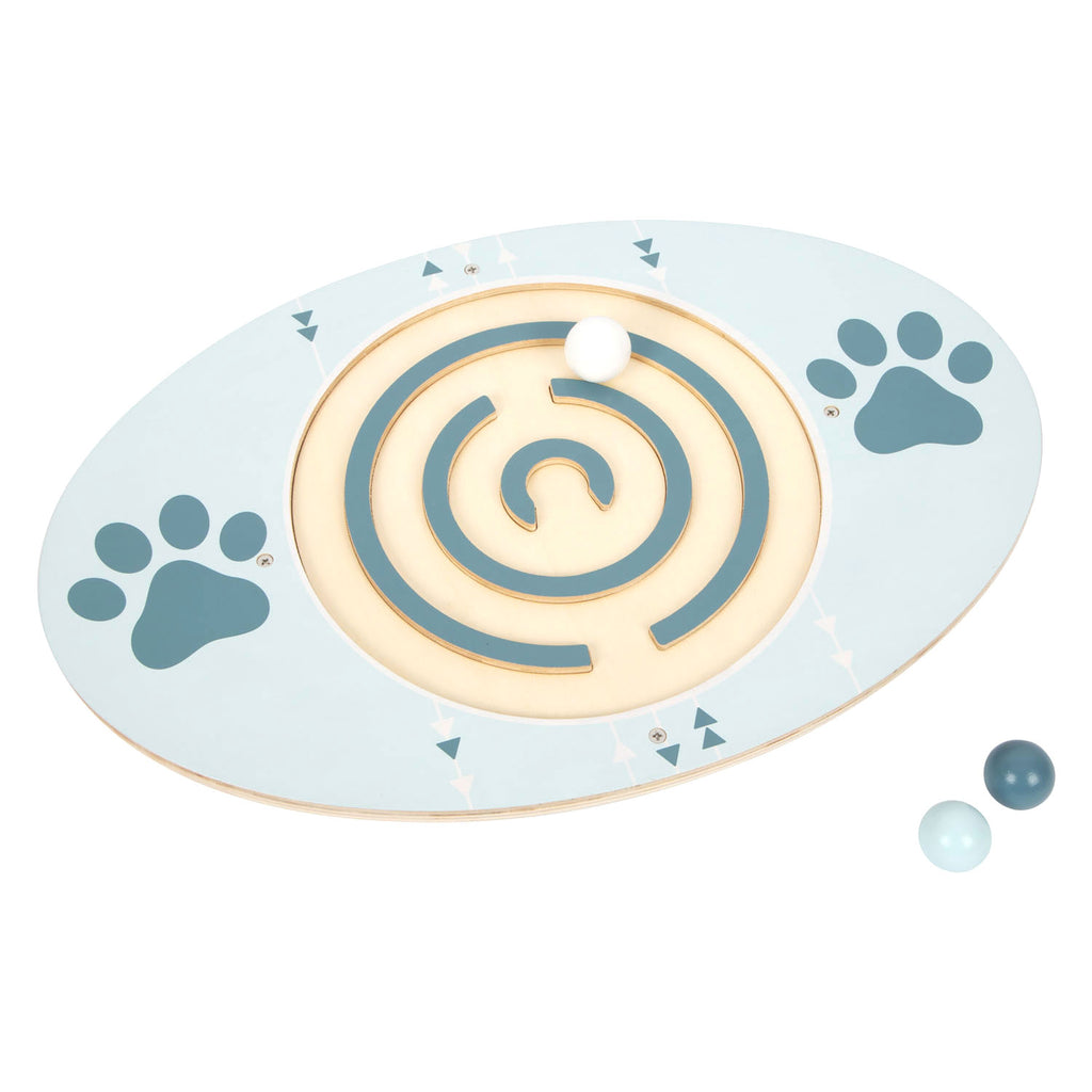 Small Foot - Balance Board Sky Paw aus Holz, 3-teilig.