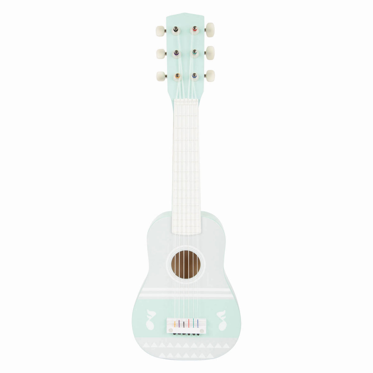 Small foot - houten muziekinstumentenset pastel, 7dlg,