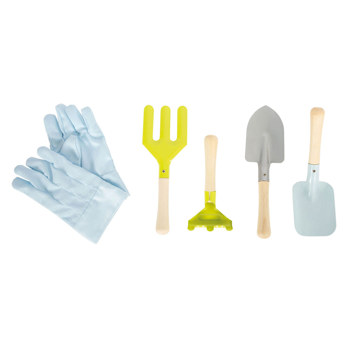 Small Foot - Gartenschürze mit Gartenwerkzeugen, 7-teilig.
