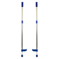 Small foot - metalen stelten verstelbaar blauw, 145cm
