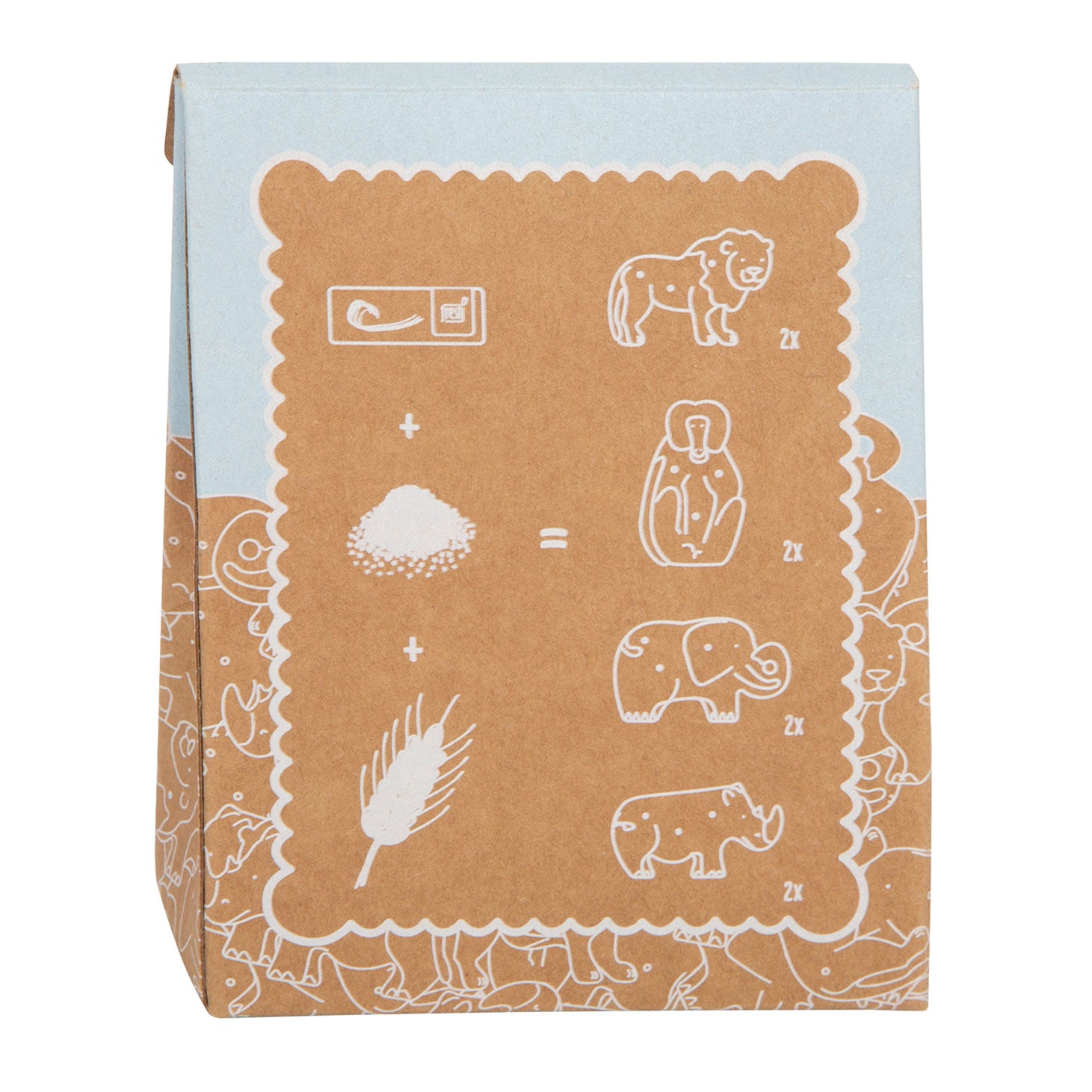Small Foot - Spielzeug-Tierkekse aus Holz, 8 Stück.