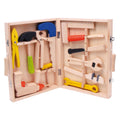 Small Foot - Werkzeugkasten aus Holz, 13-teilig.