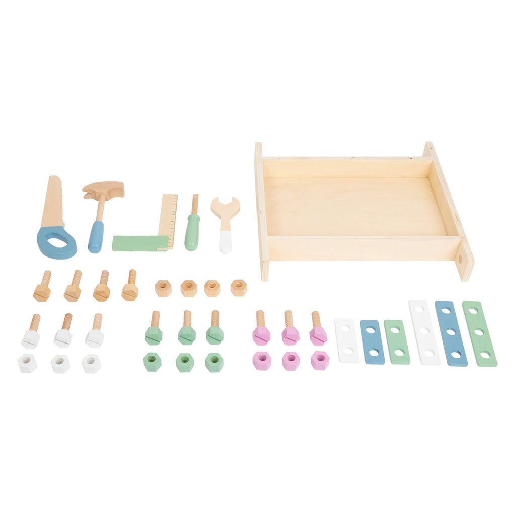 Small foot - houten werkbank nordic, 30dlg.