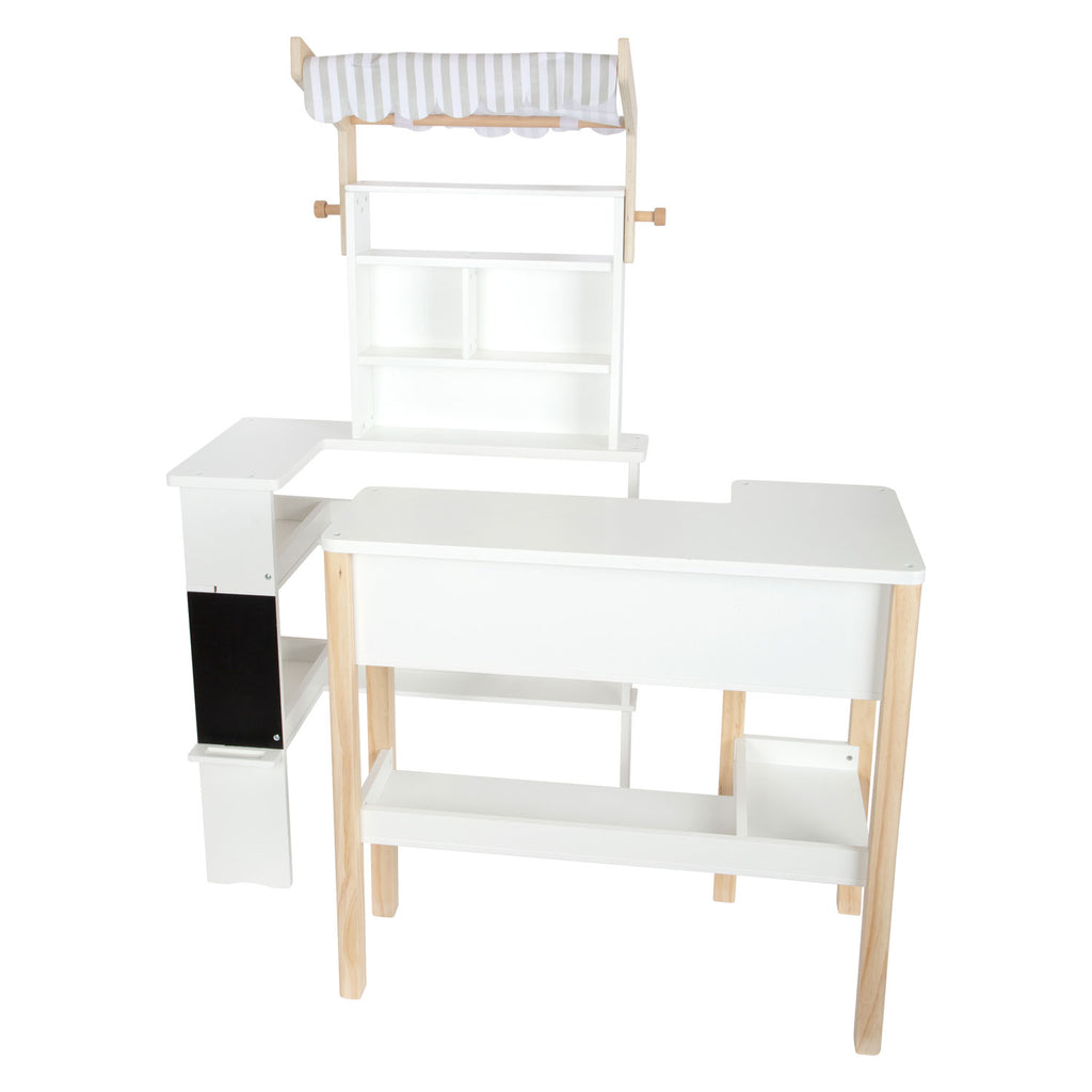 Small foot - houten winkel wit compact