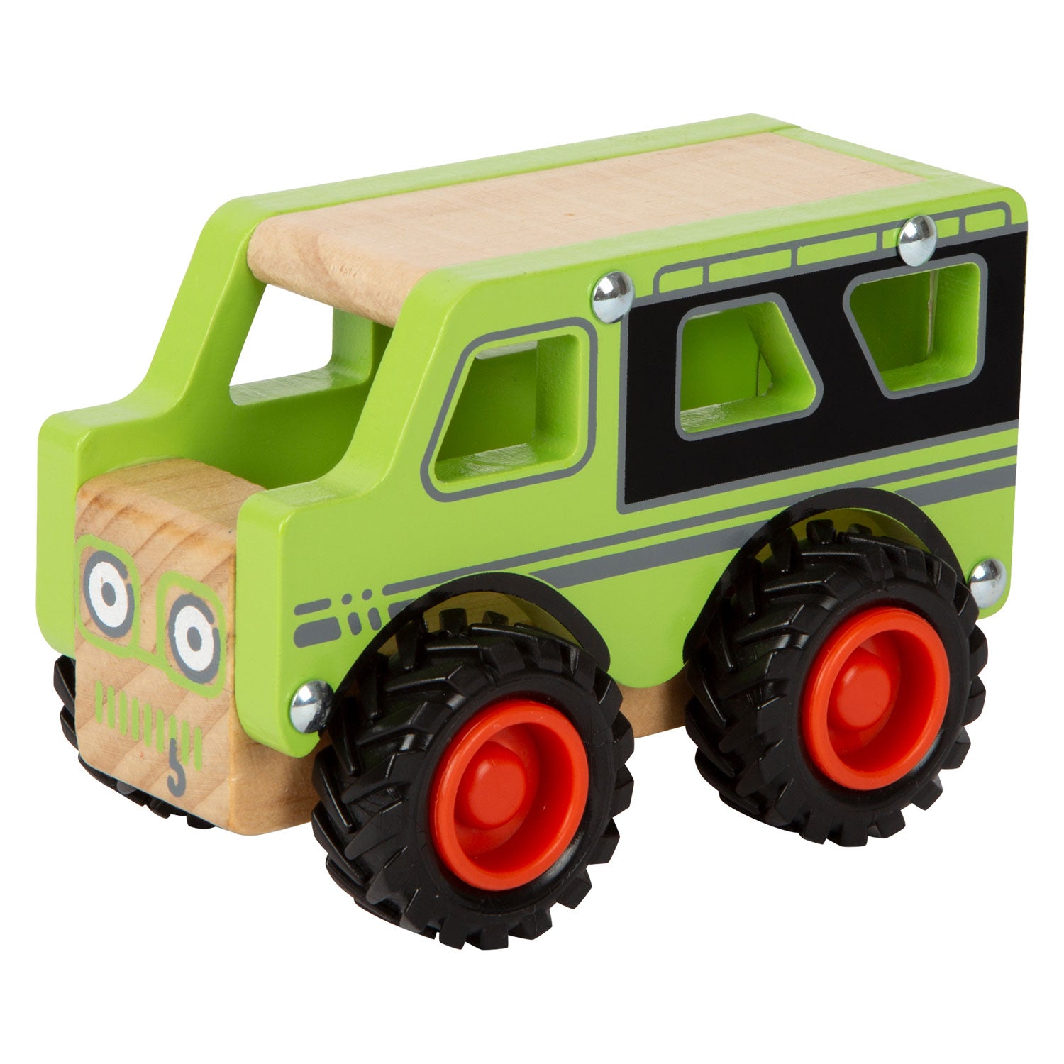 Small Foot – hölzerner Geländewagen, grün