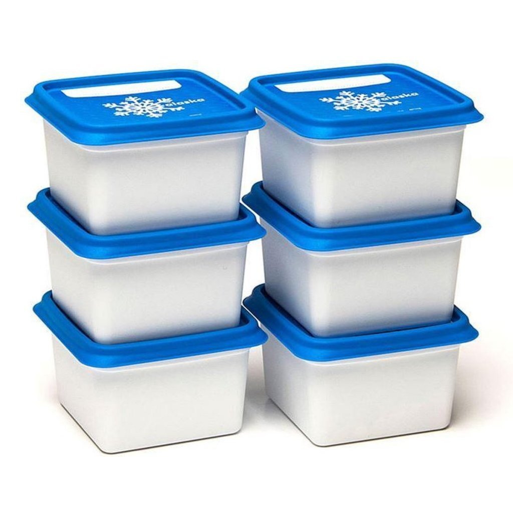 Alaska DBP Gefrierbox 200 ml, 6er-Set