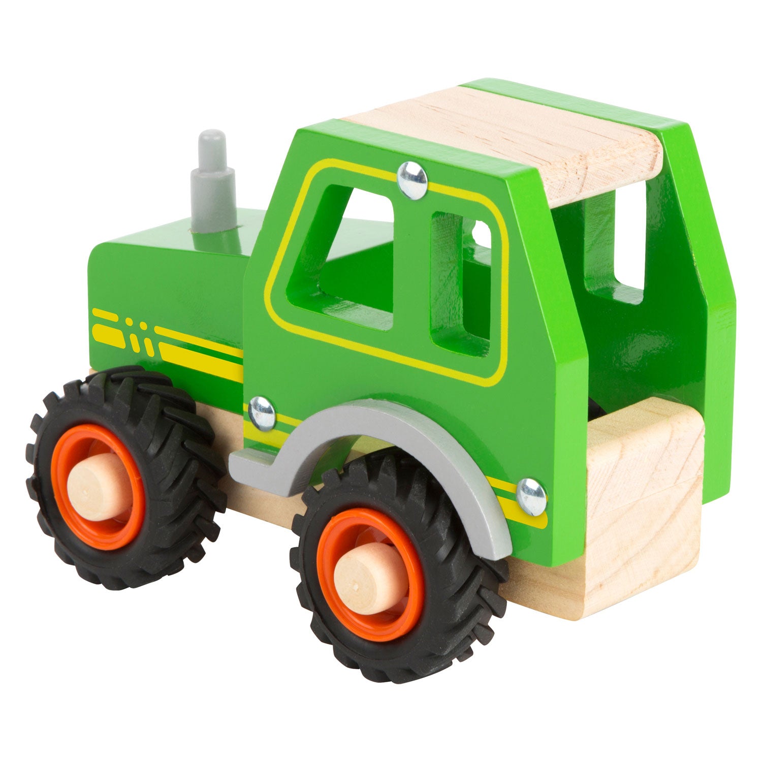 Small Foot - Holztraktor grün