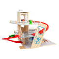 Small Foot – Holzgarage mit Autowaschanlage
