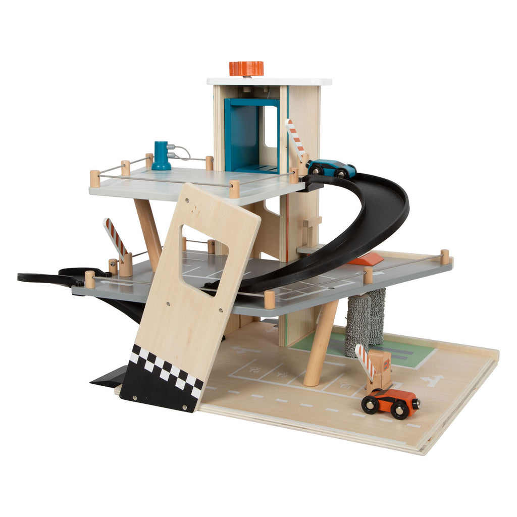 Small foot - houten garage rally