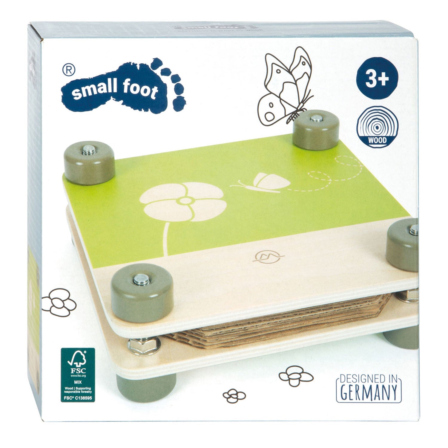 Small Foot – Entdeckung einer hölzernen Blumenpresse