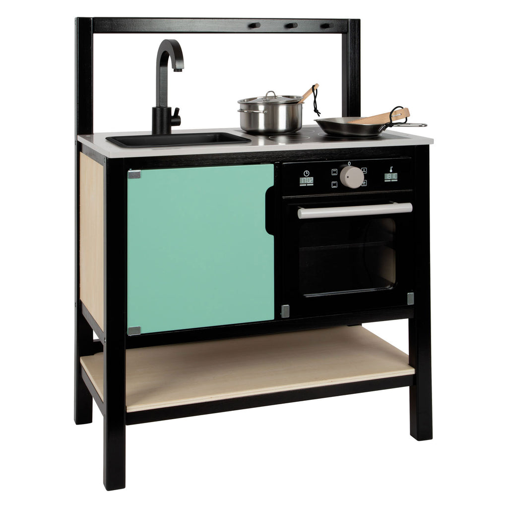 Small foot - houten speelkeuken industrieel, 6dlg.