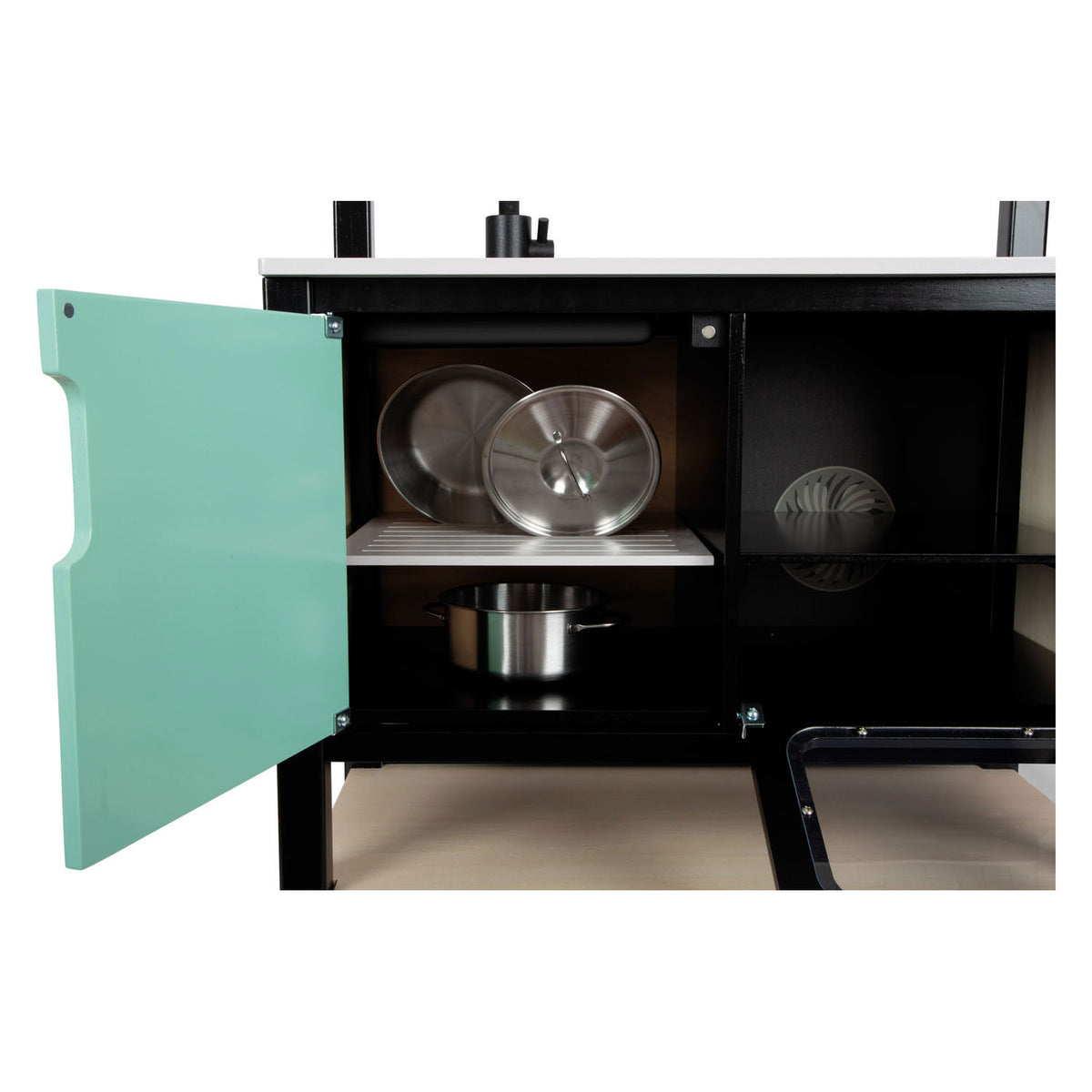 Small foot - houten speelkeuken industrieel, 6dlg.