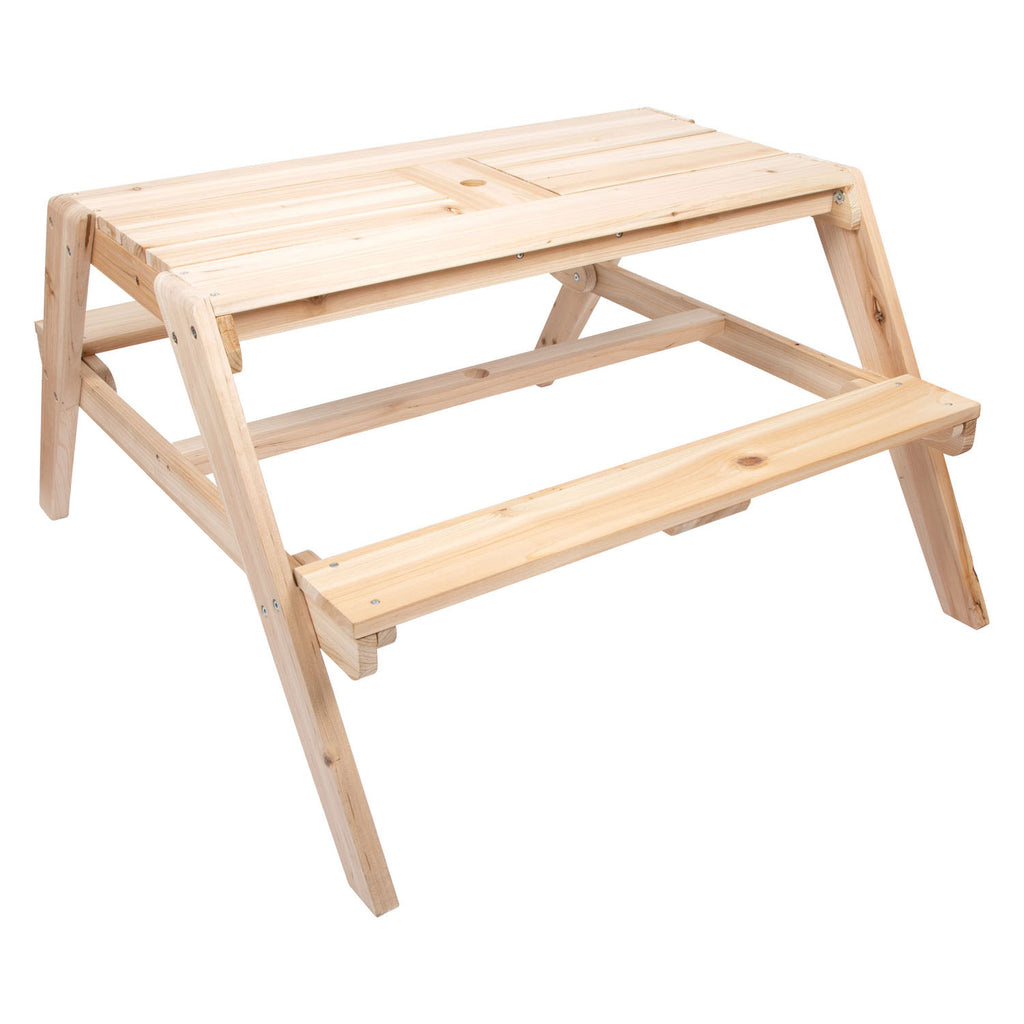 Small Foot – Picknicktisch aus Holz und Matschtisch