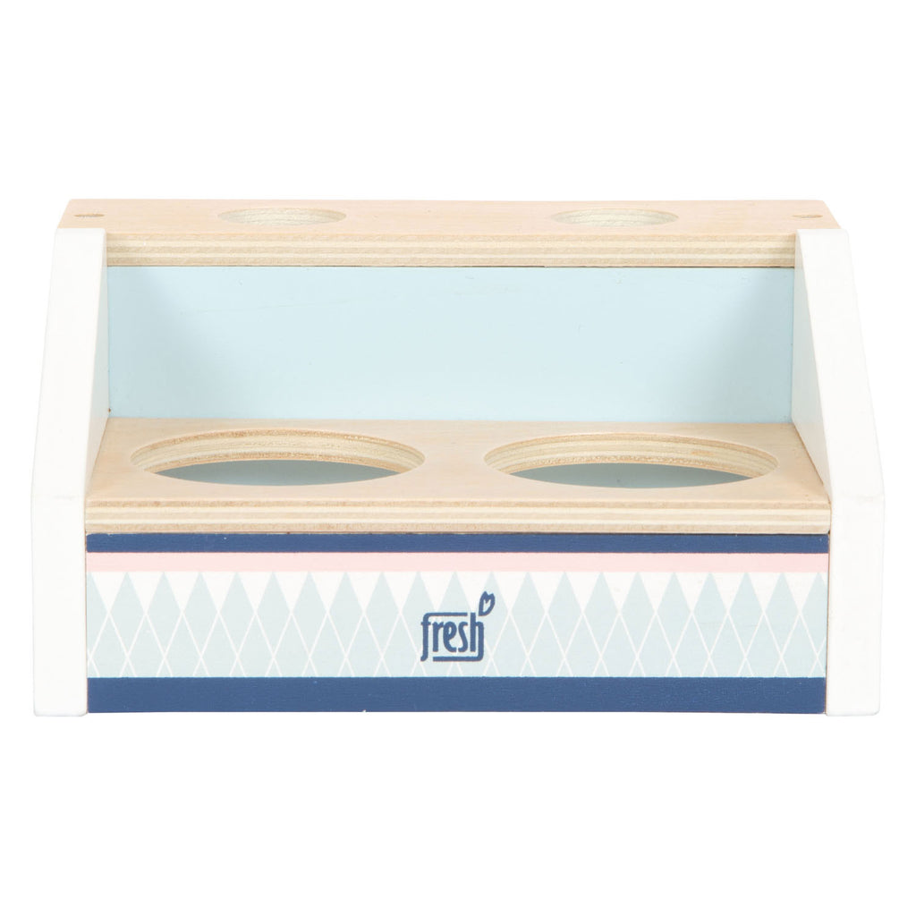 Small foot - houten compacte ijskraam fresh, 6dlg.