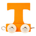 Small Foot – Holzbuchstabenzug, orange – t – 12 Stück