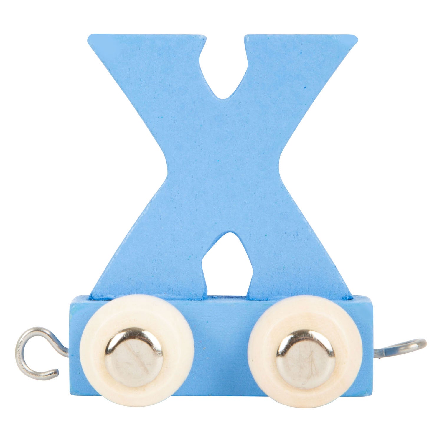 Kleiner Fuß - Holzbuchstabenzug Farbe - x