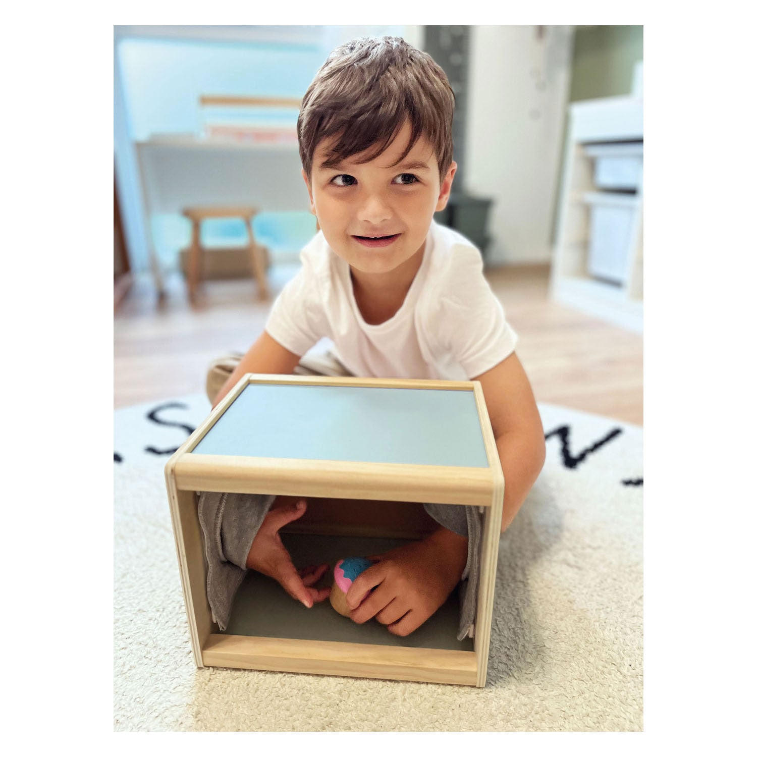 Small foot - houten sensory voeldoos zintuiglijk