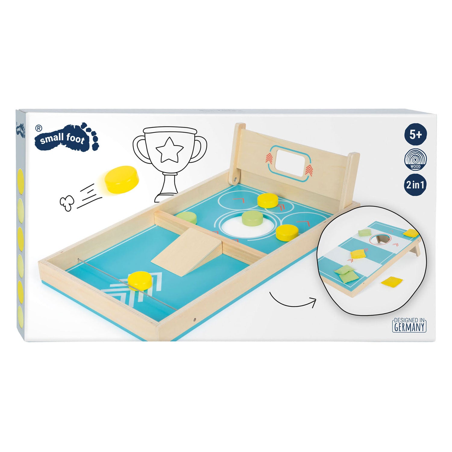 Small Foot - 2-in-1-Wurfspiel aus Holz