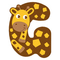 Small foot - houten dieren kinderletter - g