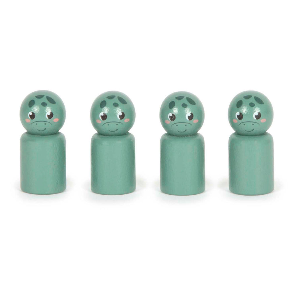 Small foot - houten ludospel dino