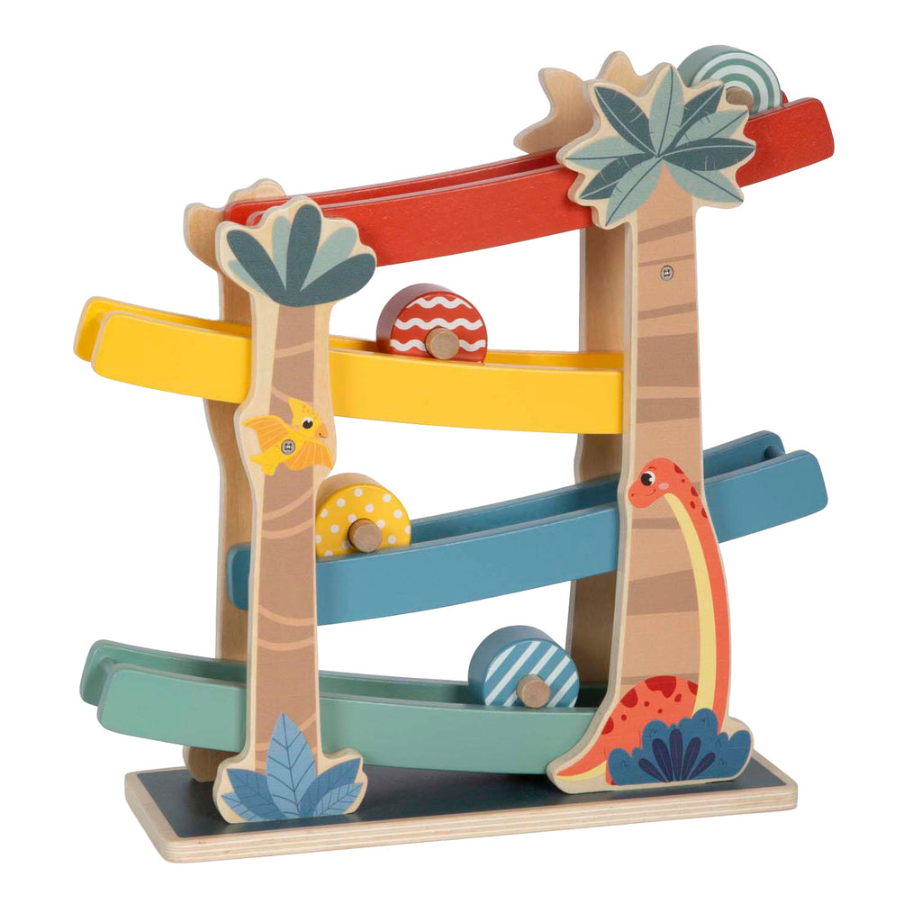 Small Foot - Holzkugelbahn Dino