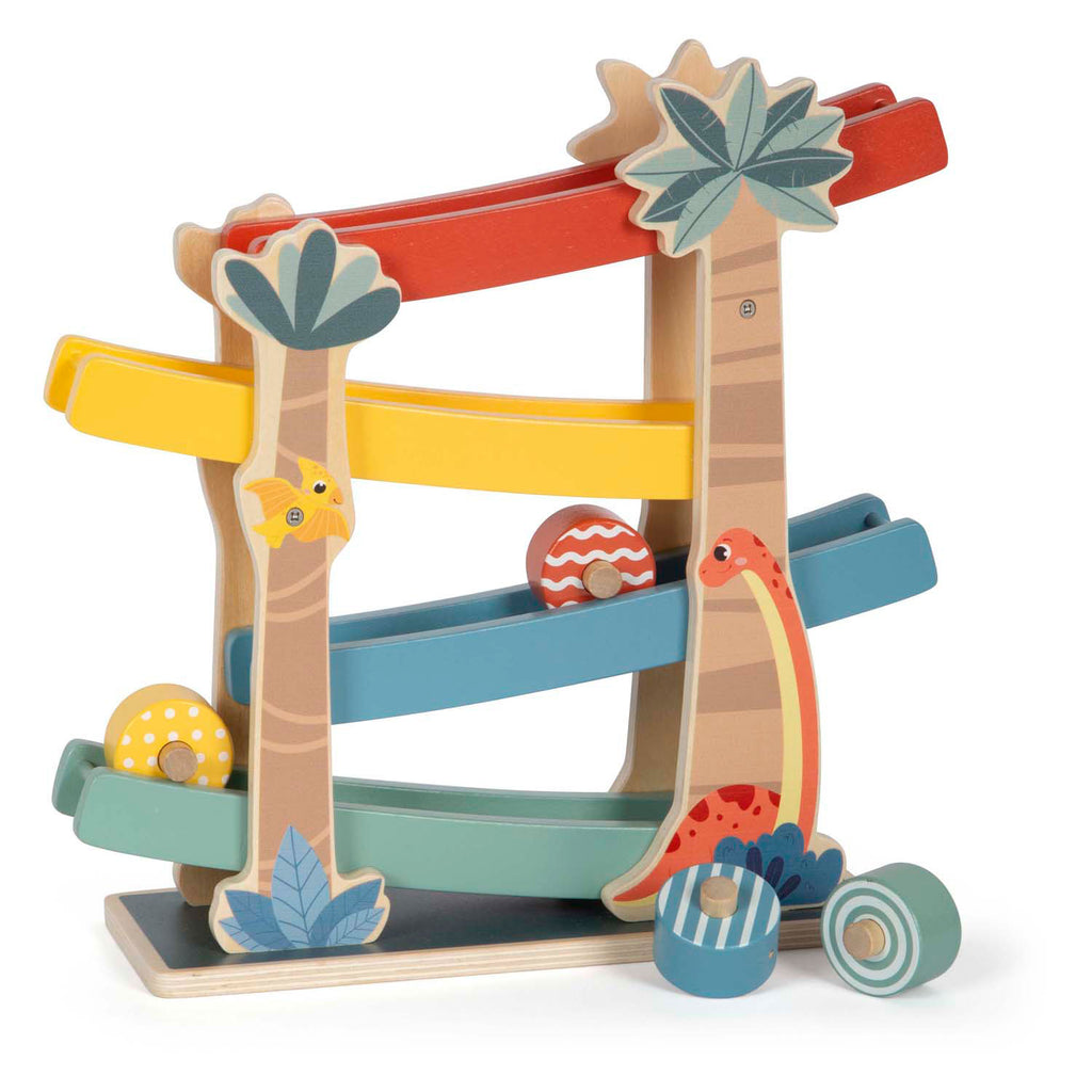 Small Foot - Holzkugelbahn Dino