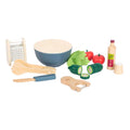 Small foot - houten speelgoed eten salade speelset, 11dlg.
