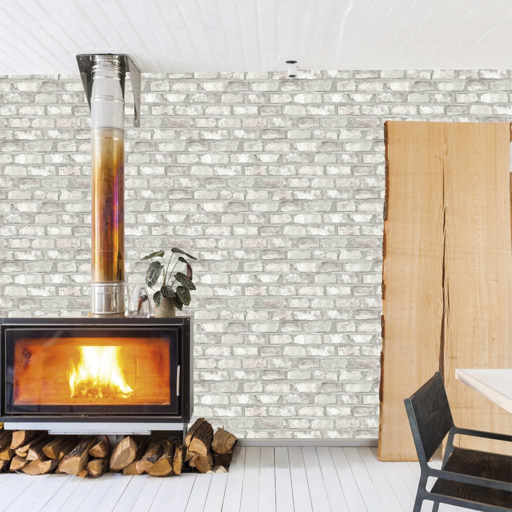 Tapete DUTCH WALLCOVERINGS Ziegelweiß ew3104