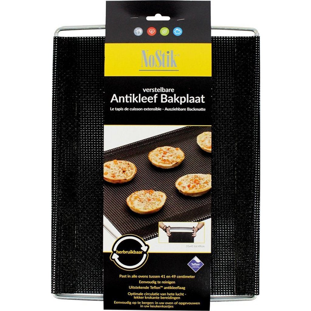 Nostik Crisper Matt 31x41-49 cm Schwarz