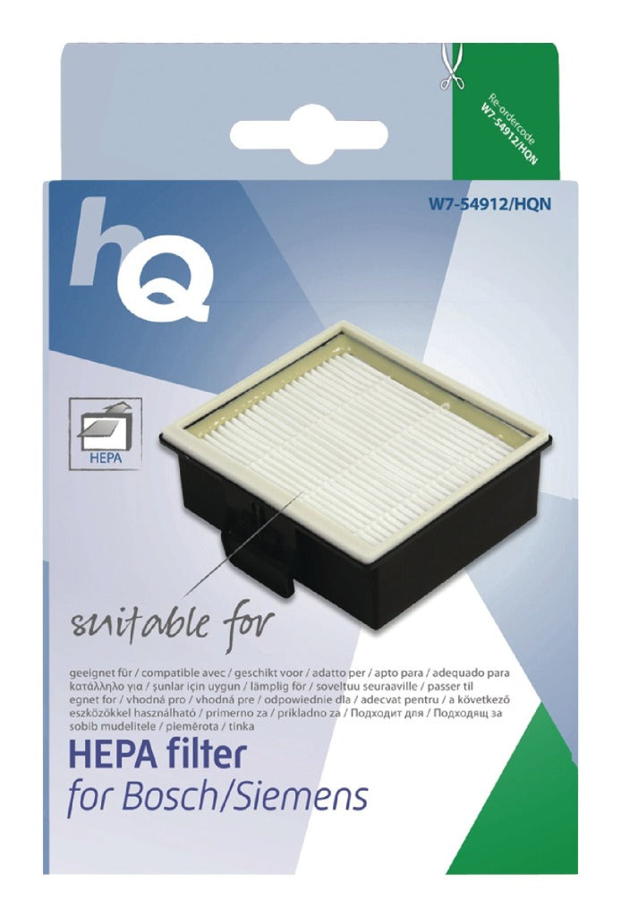 HQ w7-54912-n aktiver HEPA-Filter Bosch Siemens