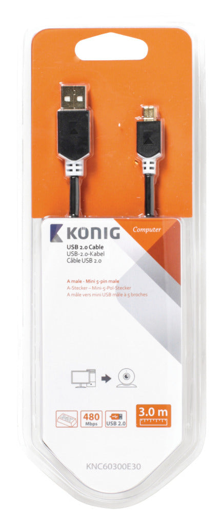 Valuelin Valueline VLCB85100B50 UTP CAT5E NETZKABEL RJ45-Stecker, RJ45-Stecker, 5,00 m, Schwarz