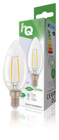 HQ lfe14cand001 LED-Retro-Filamentlampe E14-Fassung, 2 W, 210 lm, 2700 K