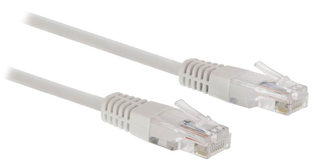 Valueline VLCT85000W100 Cat5e UTP Netzwerkkabel RJ45 (8/8) Stecker - RJ45 (8/8) Stecker 10,0 m weiß