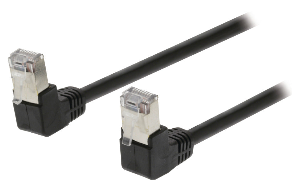 Valuelin Valueline VLCP85127B100 CAT5E SF UTP -Netzwerkkabel RJ45 (8 x 8) Stecker RJ45 (8 x 8) Stecker 10,0 m Schwarz
