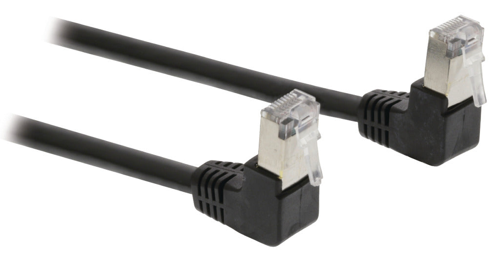 Valuelin Valueline VLCP85127B100 CAT5E SF UTP -Netzwerkkabel RJ45 (8 x 8) Stecker RJ45 (8 x 8) Stecker 10,0 m Schwarz
