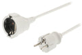 Jipy K ouml;nig ec103f1wh Stromverlängerungskabel 3 m h05vv-f 3g1.5 ip20 weiß