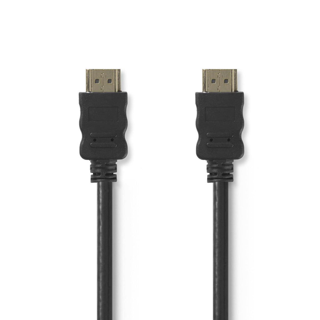 Nedis cvgt34000bk30 High-Speed-HDMI-Kabel mit Ethernet, 3 m, schwarz