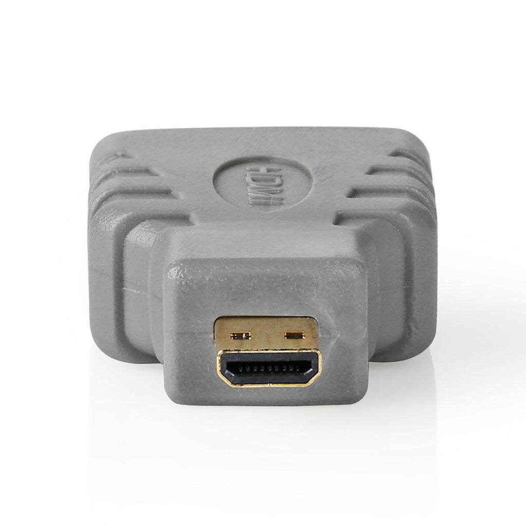 Bandridge BVP130 HDMI-Adapter HDMI-Micro-Anschluss – HDMI-Buchse grau