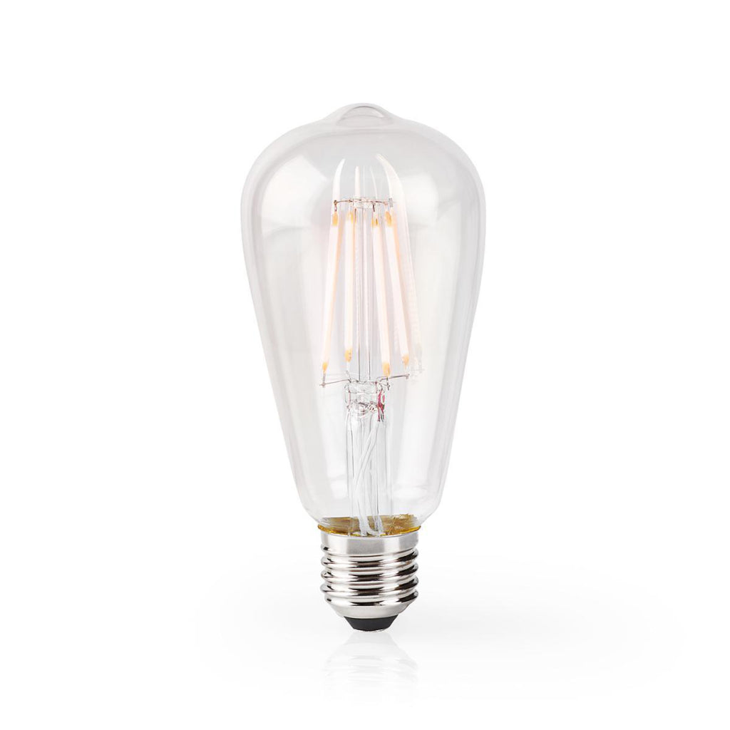 Nedis wifilf10wtst64 WLAN-Smart-LED-Filamentlampe E27 ST64 5 W 500 lm