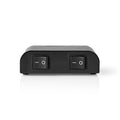 Nedis aswi2602bk Lautsprecherschalter 2-Port-Klemmanschluss schwarz