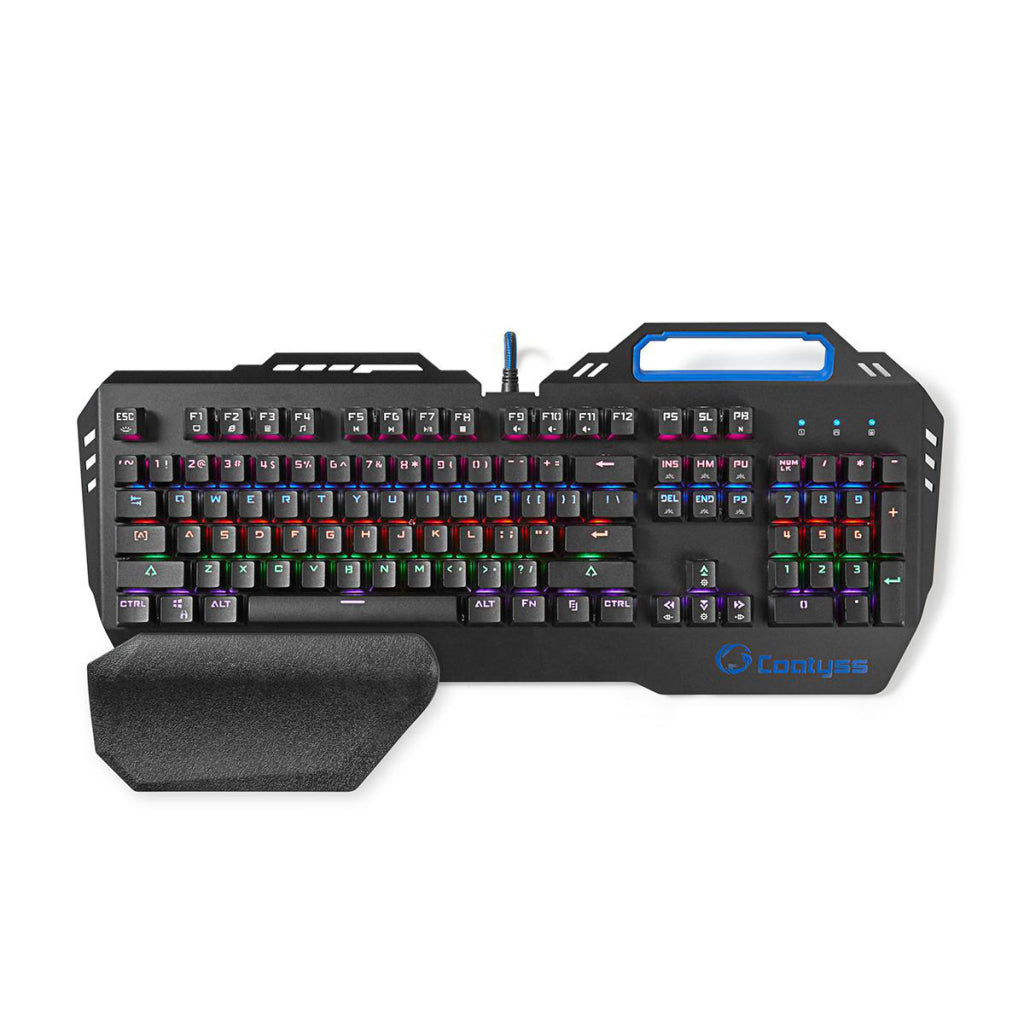Nedis bedraad gaming toetsenbord | us internationaal | 1 stuks - gkbd400bkus gkbd400bkus