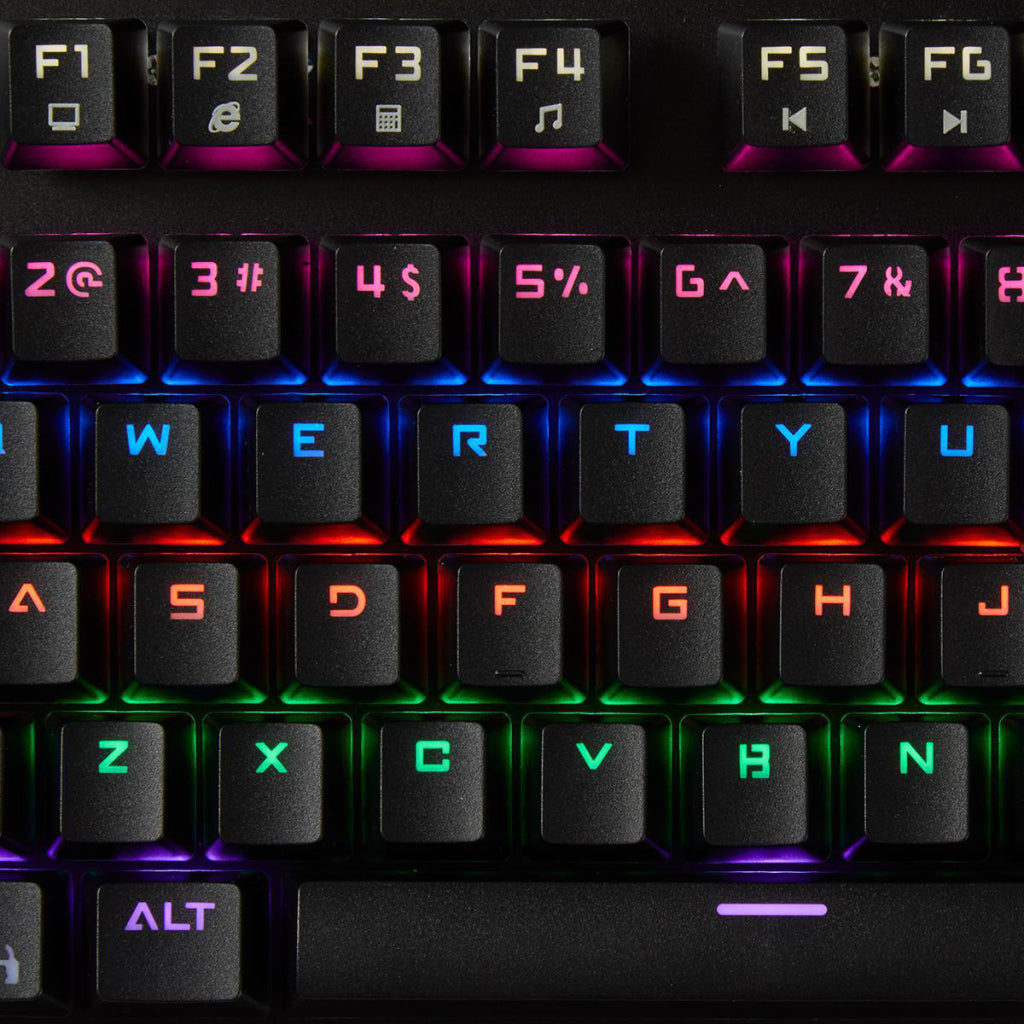 Nedis bedraad gaming toetsenbord | us internationaal | 1 stuks - gkbd400bkus gkbd400bkus
