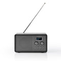 Nedis rddb5110bk dab+ radio 4,5 w fm klok wekkerfunctie zwart