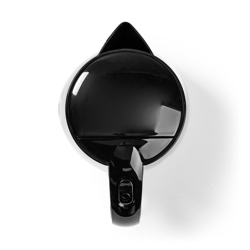 Nedis waterkoker | 1.7 l | kunststof | zwart | 360 graden draaibaar | 1 stuks - kawk130ebk kawk130ebk