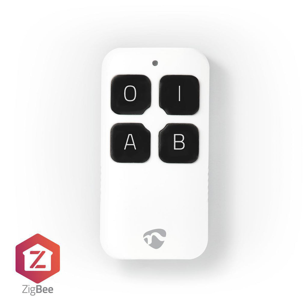 Nedis ZBRC10WT Smart-Fernbedienung ZigBee 4 Tasten inklusive Batterie weiß