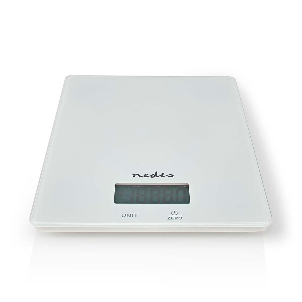 Nedis kasc610wt digitales Küchengerät aus Glas und Kunststoff, weiß