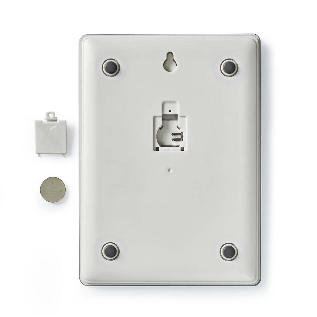 Nedis kasc610wt digitales Küchengerät aus Glas und Kunststoff, weiß