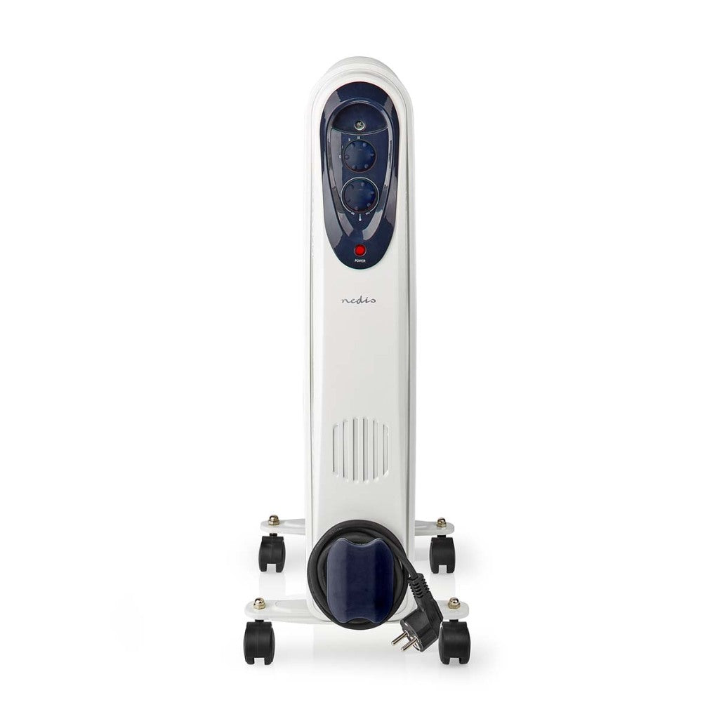 Nedis mobiele olieradiator | 800 1200 2000 w | 9 vinnen | 1 stuks - htoi30wt9 htoi30wt9